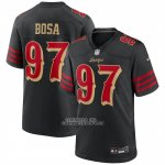 Camiseta NFL Game San Francisco 49ers Nick Bosa 2025 Rivalries Collection Negro
