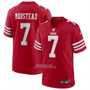 Camiseta NFL Game San Francisco 49ers Thomas Morstead Rojo