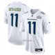 Camiseta NFL Game Seattle Seahawks Jaxon Smith Njigba Super Bowl LX Patch Blanco