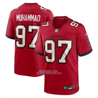 Camiseta NFL Game Tampa Bay Buccaneers Al Quadin Muhammad Rojo