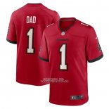 Camiseta NFL Game Tampa Bay Buccaneers Number 1 Dad Rojo