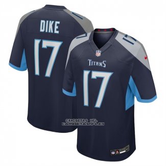 Camiseta NFL Game Tennessee Titans Chimere Dike Azul