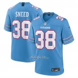 Camiseta NFL Game Tennessee Titans LJarius Sneed Azul1 Camiseta NFL Game Tennessee Titans LJarius Sneed Azul1