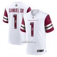 Camiseta NFL Game Washington Commanders Deebo Samuel Sr. Blanco