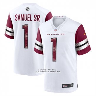Camiseta NFL Game Washington Commanders Deebo Samuel Sr. Blanco
