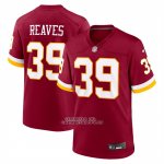 Camiseta NFL Game Washington Commanders Jeremy Reaves Rojo1