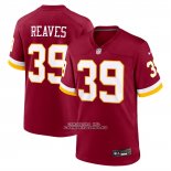 Camiseta NFL Game Washington Commanders Jeremy Reaves Rojo1