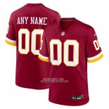 Camiseta NFL Game Washington Commanders Personalizada Rojo1