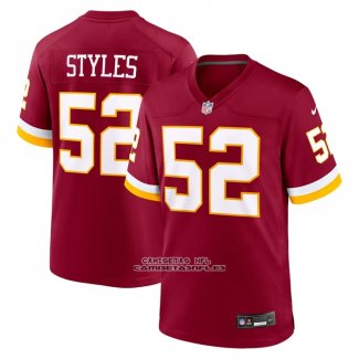Camiseta NFL Game Washington Commanders Sonny Styles 2026 Rojo