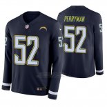 Camiseta NFL Hombre San Diego Chargers Denzel Perryman Azul Therma Manga Larga