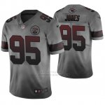 Camiseta NFL Kansas City Chiefs Chris Jones Ciudad Gris