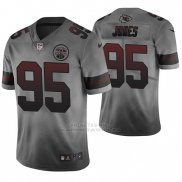 Camiseta NFL Kansas City Chiefs Chris Jones Ciudad Gris