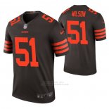 Camiseta NFL Legend Cleveland Browns Mack Wilson Color Rush Marron
