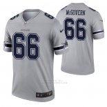 Camiseta NFL Legend Dallas Cowboys Connor Mcgovern Inverted Gris