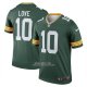 Camiseta NFL Legend Green Bay Packers Jordan Love Verde