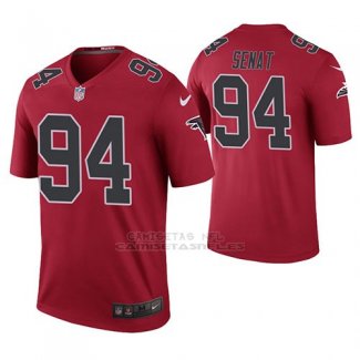 Camiseta NFL Legend Hombre Atlanta Falcons Deadrin Senat Rojo Color Rush