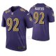 Camiseta NFL Legend Hombre Baltimore Ravens Bronson Kaufusi Violeta Color Rush