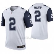 Camiseta NFL Legend Hombre Dallas Cowboys Brett Maher Blanco Color Rush