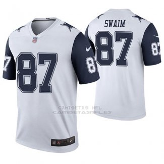 Camiseta NFL Legend Hombre Dallas Cowboys Geoff Swaim Blanco Color Rush