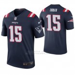 Camiseta NFL Legend Hombre New England Patriots Dontrelle Inman Azul Color Rush