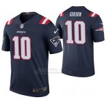 Camiseta NFL Legend Hombre New England Patriots Josh Gordon Azul Color Rush