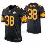 Camiseta NFL Legend Hombre Pittsburgh Steelers Jaylen Samuels Negro Color Rush