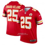 Camiseta NFL Legend Kansas City Chiefs Clyde Edwards-Helaire Rojo