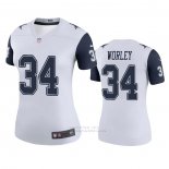 Camiseta NFL Legend Mujer Dallas Cowboys Daryl Worley Blanco Color Rush