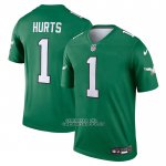 Camiseta NFL Legend Philadelphia Eagles Jalen Hurts Alterno Verde