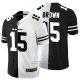 Camiseta NFL Limited Baltimore Ravens Brown Black White Split