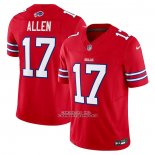 Camiseta NFL Limited Buffalo Bills Josh Allen Vapor F.U.S.E. Rojo