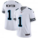 Camiseta NFL Limited Carolina Panthers Newton Team Logo Fashion Blanco