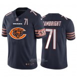 Camiseta NFL Limited Chicago Bears Hambright Big Logo Number Azul