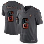 Camiseta NFL Limited Cleveland Browns Mayfield Retro Flag Negro