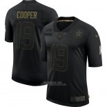 Camiseta NFL Limited Dallas Cowboys Cooper 2020 Salute To Service Negro