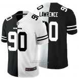 Camiseta NFL Limited Dallas Cowboys Lawrence Black White Split