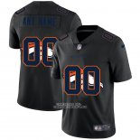 Camiseta NFL Limited Denver Broncos 2 Personalizada Logo Dual Overlap Negro