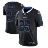 Camiseta NFL Limited Hombre Buffalo Bills Lesean Mccoy Negro Color Rush 2018 Lights Out