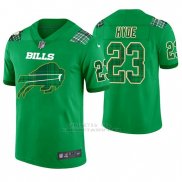 Camiseta NFL Limited Hombre Buffalo Bills Micah Hyde St. Patrick's Day Verde