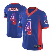 Camiseta NFL Limited Hombre Buffalo Bills Steven Hauschka Azul 2018 Drift Fashion Color Rush