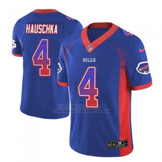 Camiseta NFL Limited Hombre Buffalo Bills Steven Hauschka Azul 2018 Drift Fashion Color Rush