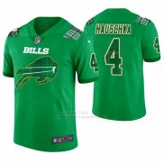 Camiseta NFL Limited Hombre Buffalo Bills Steven Hauschka St. Patrick's Day Verde