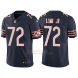 Camiseta NFL Limited Hombre Chicago Bears Charles Leno Jr. Azul Vapor Untouchable