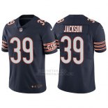 Camiseta NFL Limited Hombre Chicago Bears Eddie Jackson Azul Vapor Untouchable