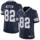 Camiseta NFL Limited Hombre Dallas Cowboys 82 Witten Negro