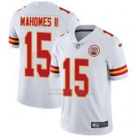 Camiseta NFL Limited Hombre Kansas City Chiefs 15 Patrick Mahomes Ii Blanco Vapor Untouchable