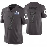 Camiseta NFL Limited Hombre Kansas City Chiefs Harrison Butker Gris Super Bowl LIII