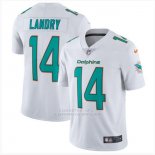 Camiseta NFL Limited Hombre Miami Dolphins 14 Jarvis Landry Blanco