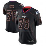 Camiseta NFL Limited Hombre New England Patriots Isaiah Wynn Negro Color Rush 2018 Lights Out