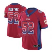 Camiseta NFL Limited Hombre New York Giants Alec Ogletree Rojo 2018 Drift Fashion Color Rush